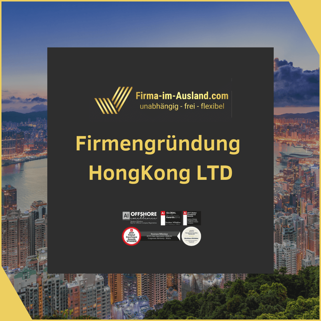 Firmengründung Hongkong LTD
