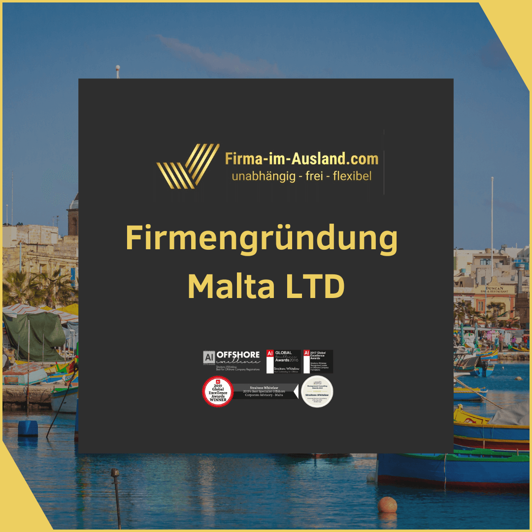 Firmengründung Malta LTD